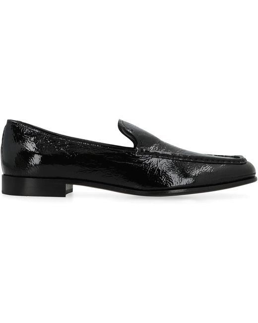 Prada Schoenen ,Zwart ,Leer Lamsleren Loafer Schoen in het Black