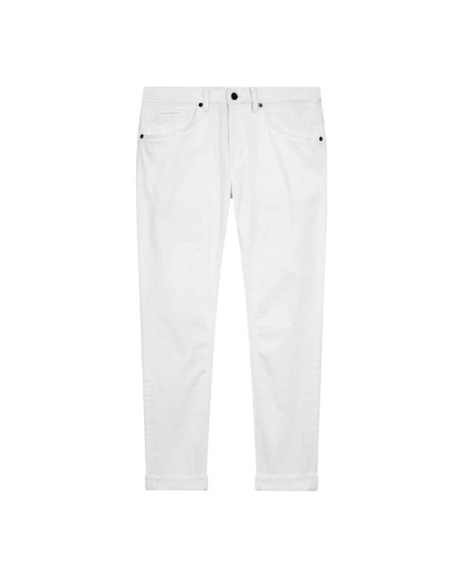 Jeans di Dondup in White da Uomo