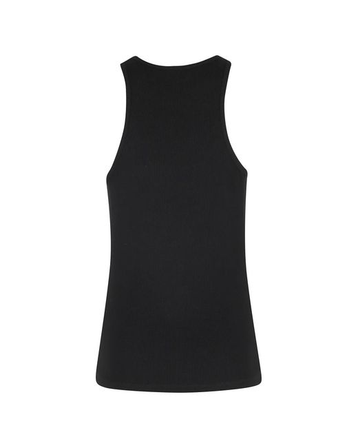 Anine Bing Black Sleeveless Tops