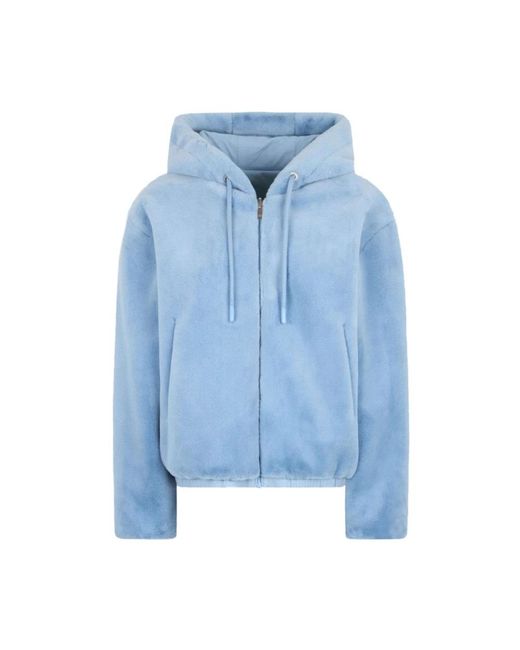 Moose Knuckles Blue Zip-Throughs