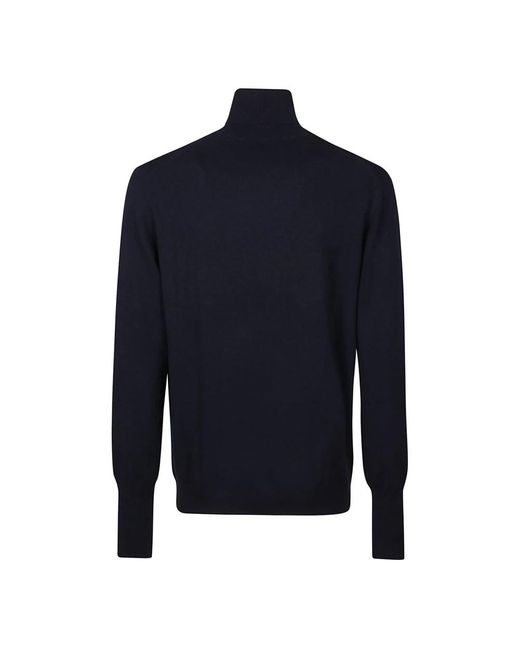 Ballantyne Truien & Vesten ,Blauw ,Stijlvolle Turtle Neck Sweater in het Blue voor heren