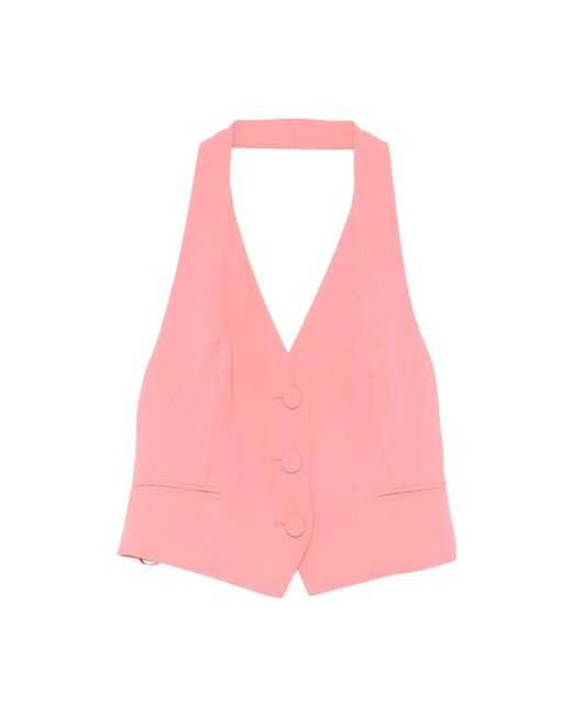 Vests Patrizia Pepe en coloris Pink