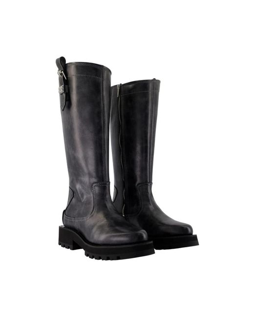 Ganni Black High Boots