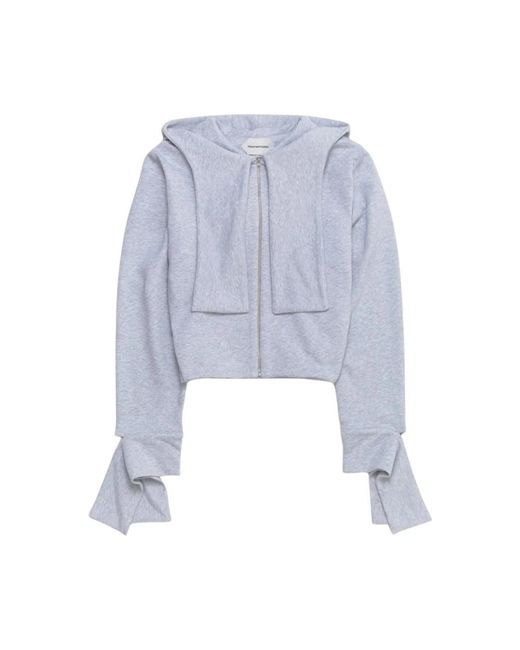 FIDAN NOVRUZOVA Blue Zip-Throughs