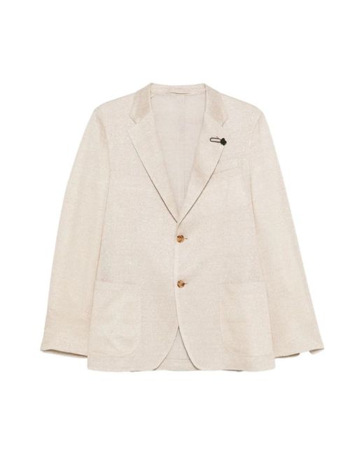 Lardini Formal Blazers in het Natural voor heren
