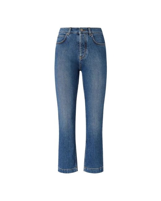 Pinko Blue Cropped Jeans