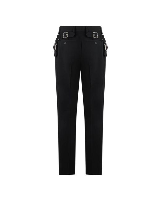 Moschino Black Slim-Fit Trousers for men