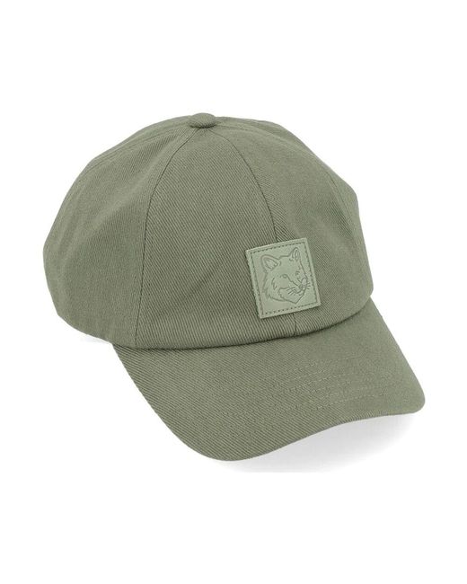 Caps Maison Kitsuné pour homme en coloris Green