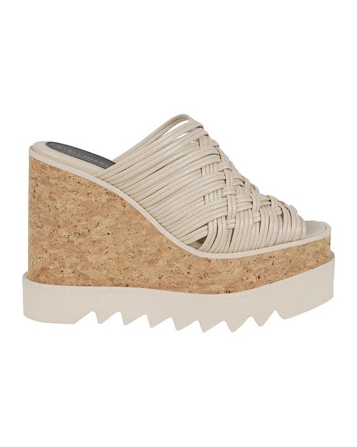 Wedges di Stella McCartney in Natural