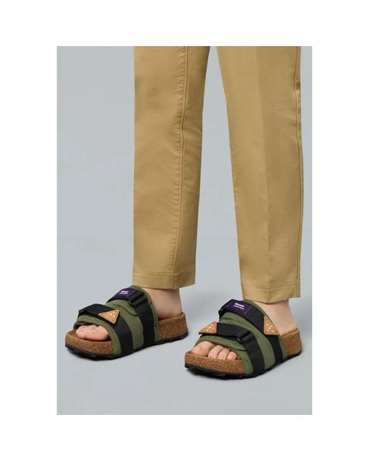 Flower Mountain Brown Herren/Schuhe/Flip-Flops Niwa Slipper Uni