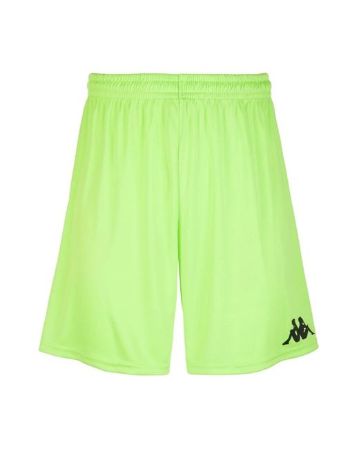 Kappa Korte Broeken ,Groen ,Polyester Groene Sportshorts Comfortabele Stijl in het Green voor heren