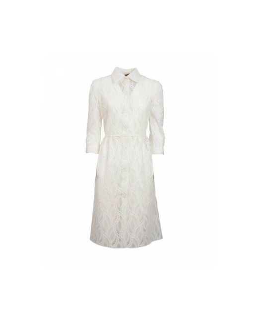 Camisa chemisiere elegante Ermanno Scervino de color White