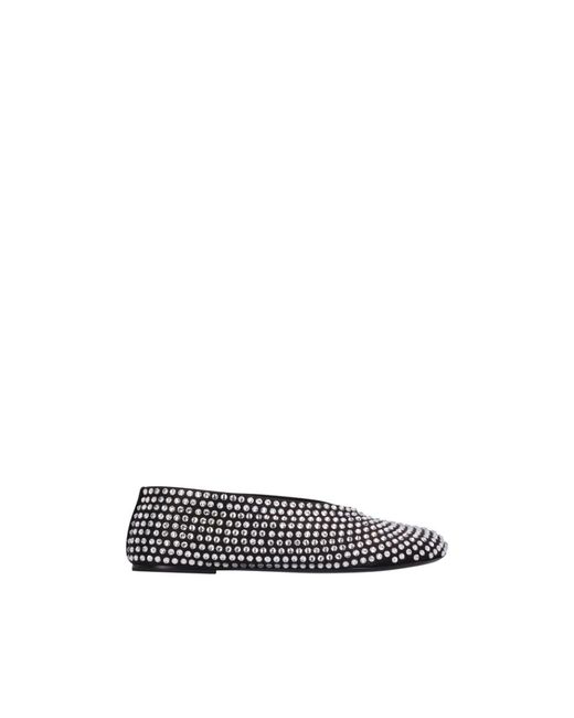 Khaite White Ballerinas