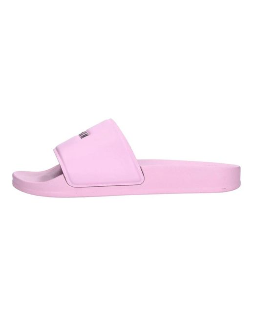 Sliders MSGM de color Pink