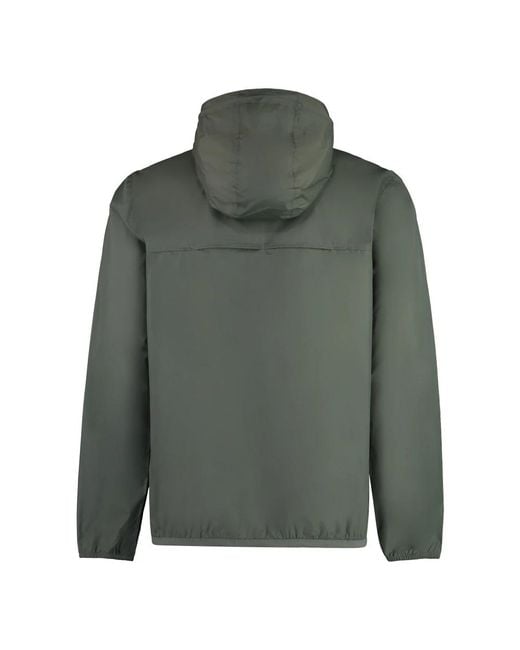 K-Way Le Vrai 3.0 Claude Jacket in het Green voor heren