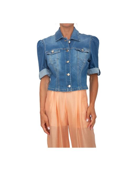 Denim Jackets Kocca de color Blue