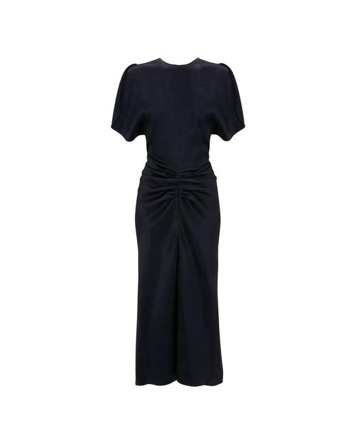 Victoria Beckham Blue Dress