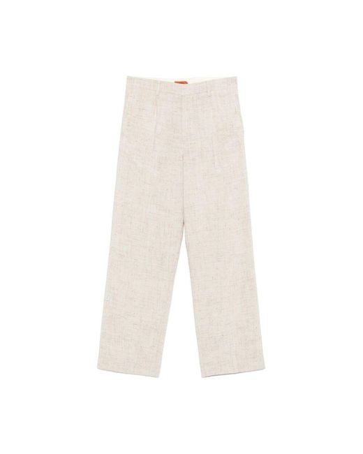 Barena Hose mit knöpfen in White für Herren