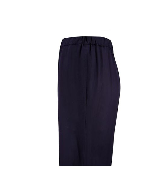 Aspesi Blue Wide Trousers