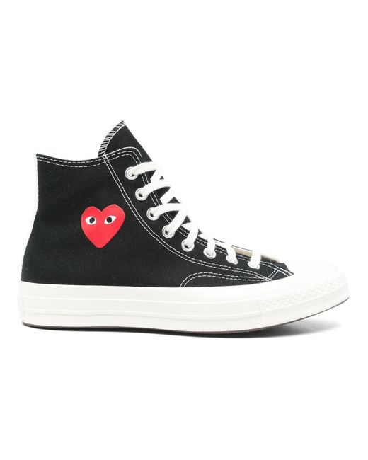 COMME DES GARÇONS PLAY Blue Sneakers for men