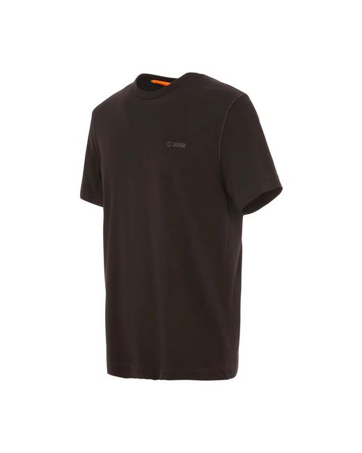 Suns Tops ,Zwart ,Katoen Achterkant Paolo T-Shirt in het Black voor heren