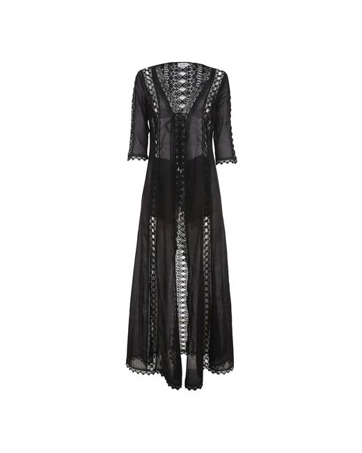 Charo Ruiz Black Schwarze Baumwolljacke Für Frauen