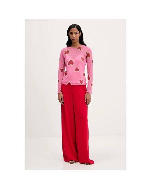 Never Fully Dressed Blouse in het Pink