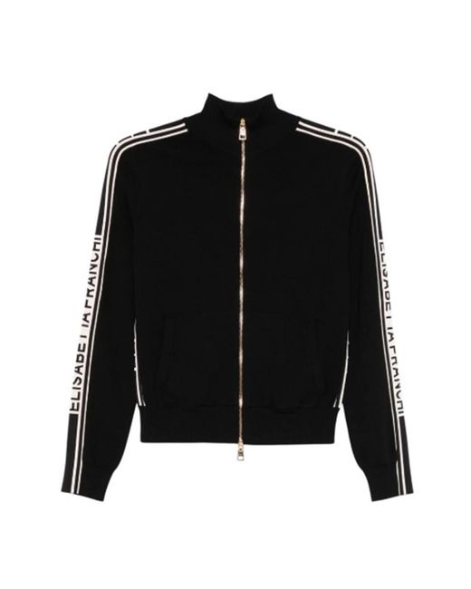 Zip-Throughs Elisabetta Franchi de color Black