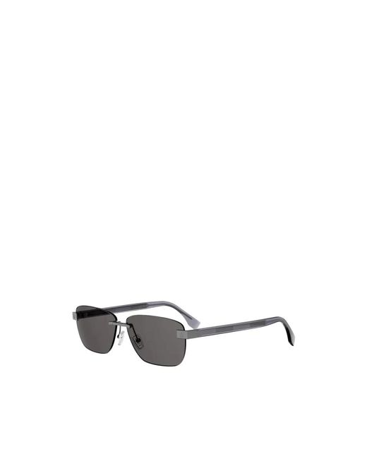 Fendi Sky Square Sonnenbrille in Gray für Herren