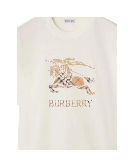 Burberry Seth Ekd T-Shirt in het White voor heren