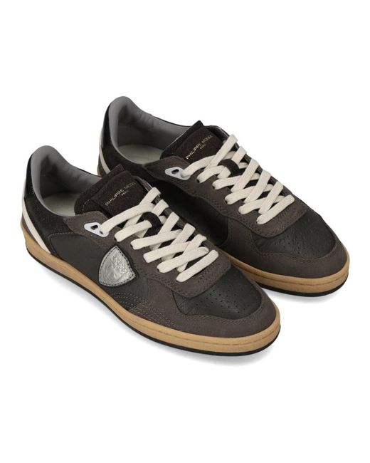 Philippe Model Black Sneakers