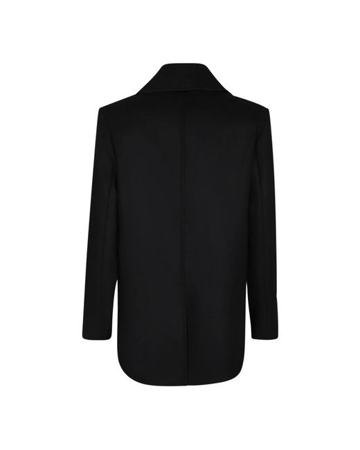 Sealup Black Double-Breasted Coats for men