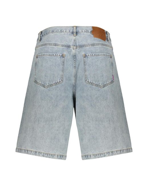 Pam Blue Denim Shorts for men