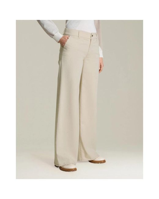 Kiton Denim Tailored Jeans in het White