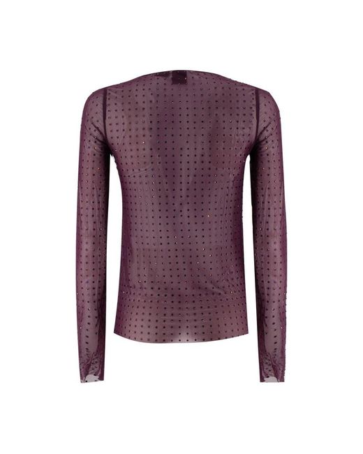 Long Sleeve Tops Pinko en coloris Purple