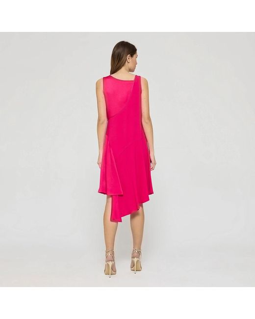 Just Cavalli Pink Midi Dresses