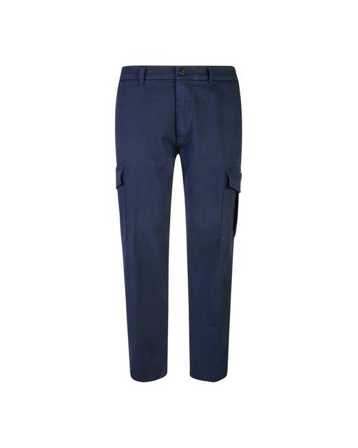 Eleventy Cargo Broek in het Blue voor heren