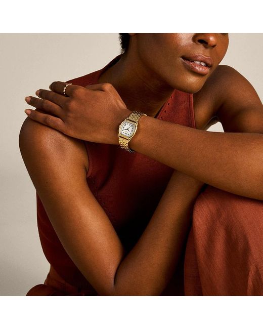Fossil Horloges in het Metallic