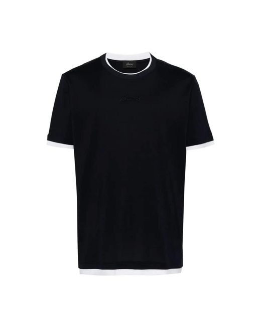 Brioni Black T-Shirts for men