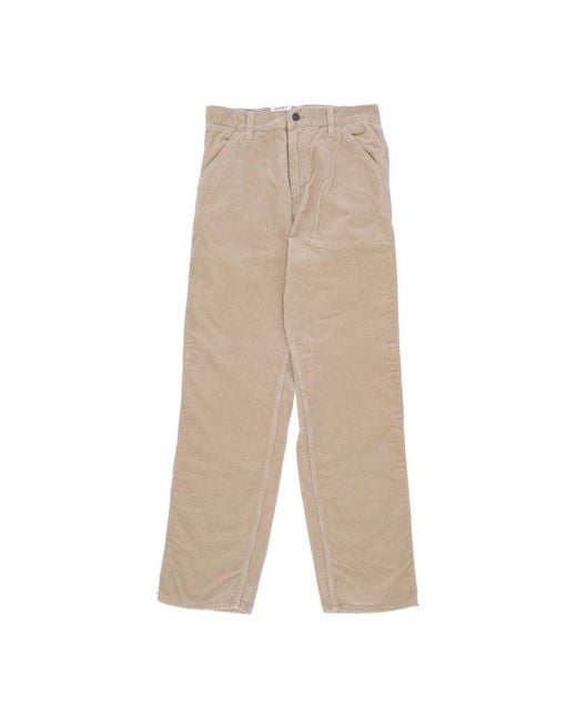 Carhartt Natural Straight Trousers for men