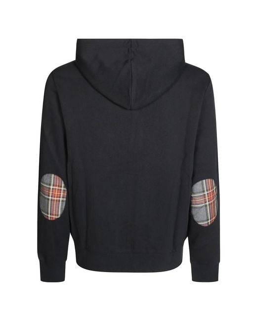 Sun 68 Kapuzenpullover Mit Kontraststoff Und Reißverschluss in Black für Herren