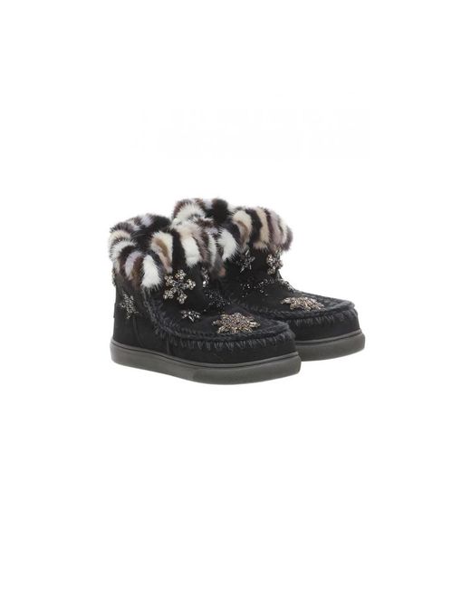 Mou Black Eskimo Sneaker