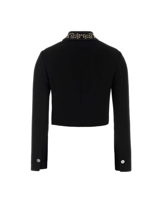 Light Jackets Versace de color Black