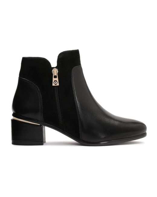 Kazar Black Schwarze Reißverschluss-Stiefeletten Eleganter Stil
