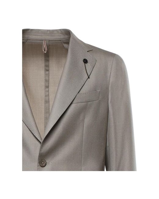 Santaniello Gray Blazers for men