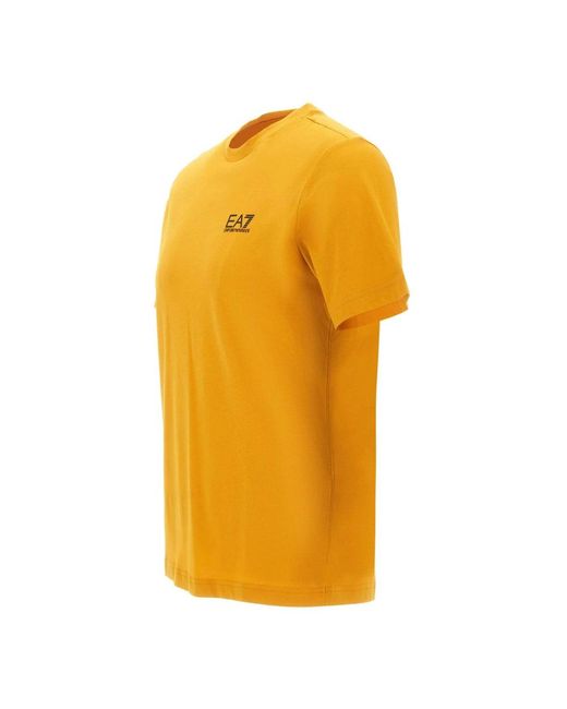 EA7 Yellow T-Shirts for men