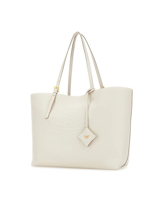 MCM Natural Shopping Bags