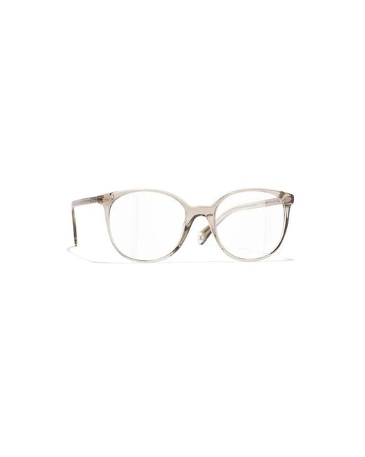 Chanel Optical Frame in het Metallic