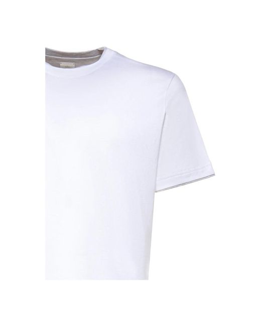 Eleventy White T-Shirts for men