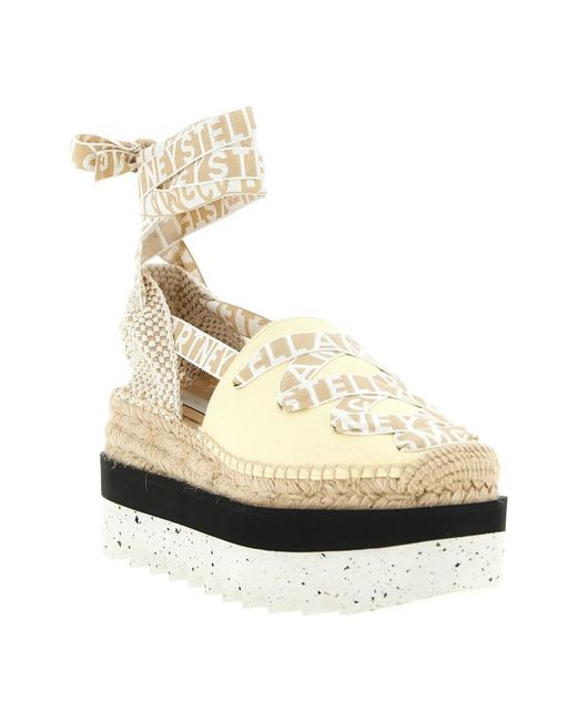 Stella McCartney Metallic Espadrilles